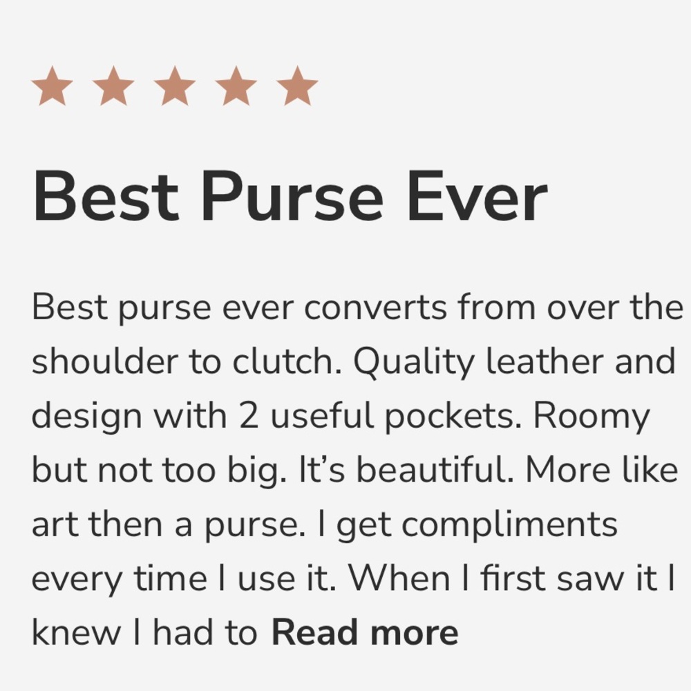 Woven Leather Bag - Picture 5 of 5